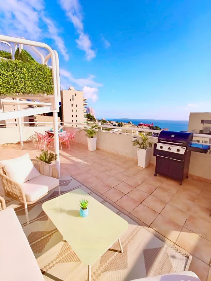 Ferienwohnung Sunny Penthouse Calp Exterior foto