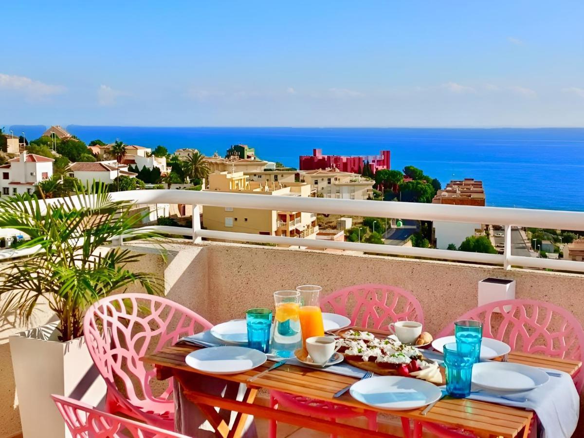 Ferienwohnung Sunny Penthouse Calp Exterior foto